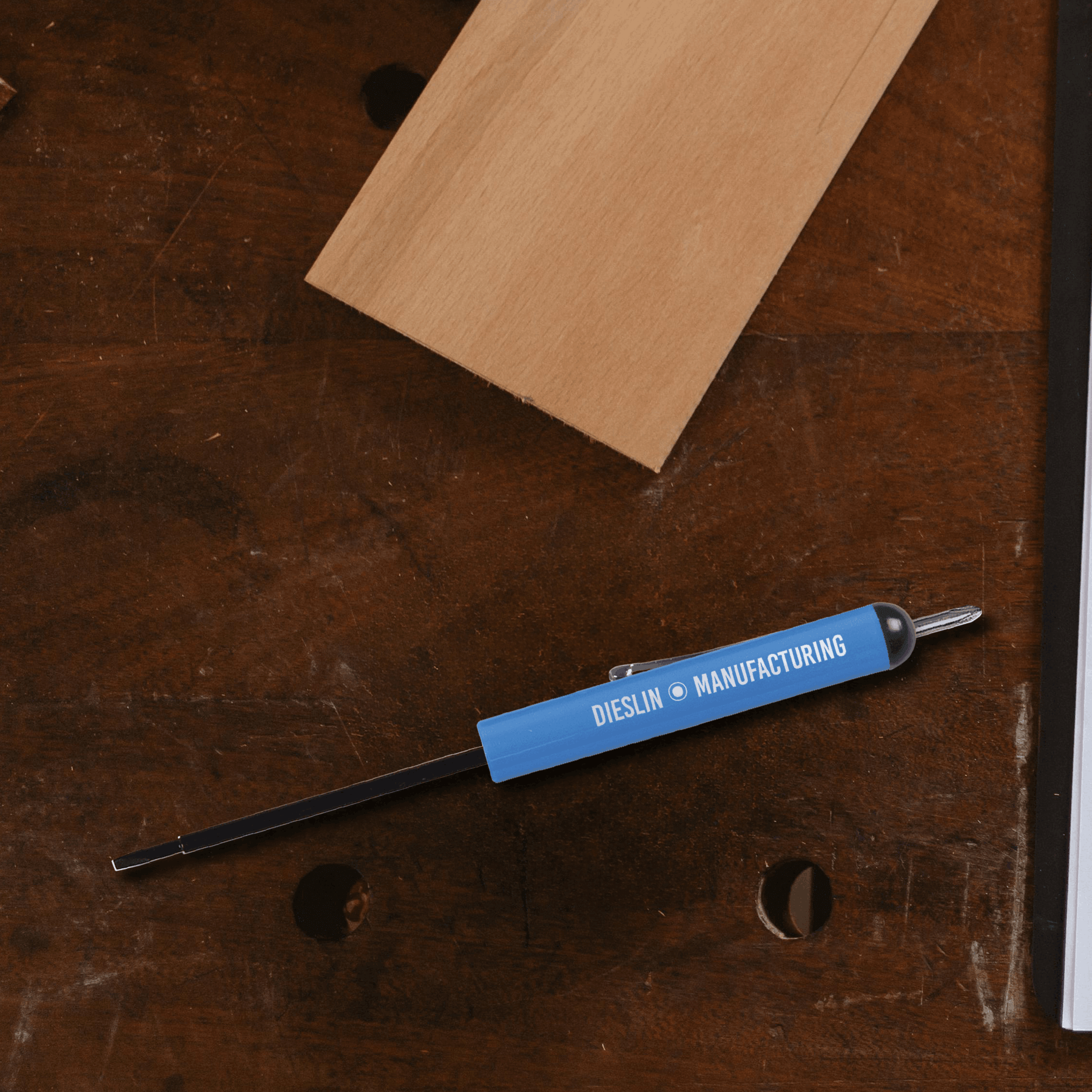 Pocket Screwdriver Tech Blade + #0 Phillips Top